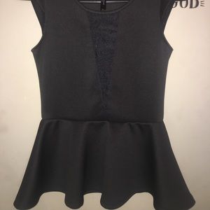 Black dress shirt sweet love EMA